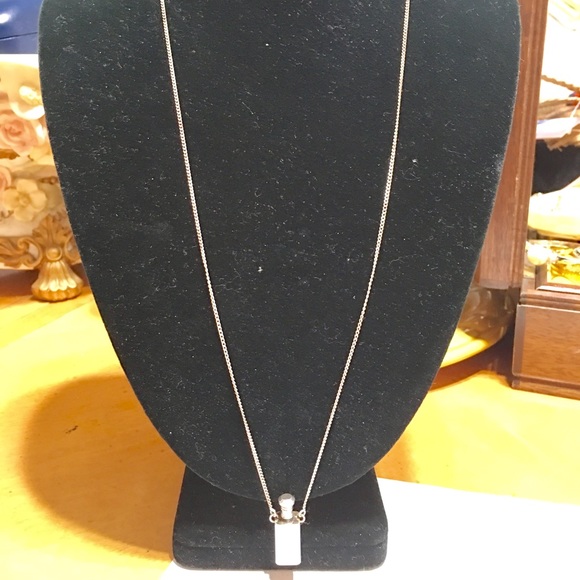 Vintage Silver Necklace and Pendant - Picture 2 of 7